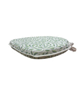 Load image into Gallery viewer, Green Leaves Large Spindle Back Seat Pads For Garden, Patio, Kitchen, Dining