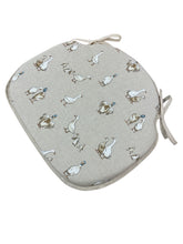 Load image into Gallery viewer, Shabby Ducks Large Spindle Back Seat Pads For Garden, Patio, Kitchen, Dining