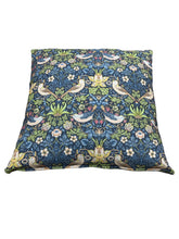 Load image into Gallery viewer, William Morris - Strawberry Thief Navy 100% Cotton Cushion/Scatter Cover 16" 18" 20" 22" 24"