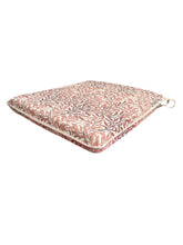Load image into Gallery viewer, William Morris - Willow Bough Rust Tapered Seat Pads For Garden, Patio, Kitchen, Dining, 100% Cotton
