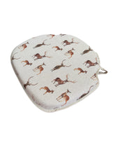 Load image into Gallery viewer, Stag &amp; Deer Large Spindle Back Seat Pads For Garden, Patio, Kitchen, Dining