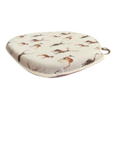 Load image into Gallery viewer, Stag &amp; Deer Large Spindle Back Seat Pads For Garden, Patio, Kitchen, Dining