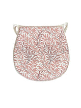 Load image into Gallery viewer, William Morris - Willow Bough Rust 100% Cotton D-Shaped Seat Pads For Garden, Patio, Kitchen, Dining