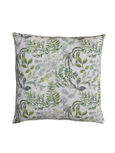 Load image into Gallery viewer, Green &amp; Grey Floral Cushion/Scatter Cover 16" 18" 20" 22" 24"