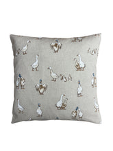Load image into Gallery viewer, Shabby Ducks Cushion/Scatter Cover 16" 18" 20" 22" 24"