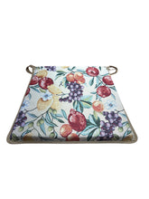 Load image into Gallery viewer, Fruits Natural Tapestry Tapered Seat Pads For Garden, Patio, Kitchen, Dining