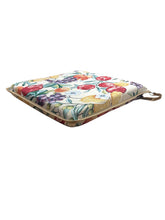 Load image into Gallery viewer, Fruits Natural Tapestry Square Tie-On Seat Pads Dining/Patio/Garden/Kitchen