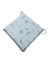 Load image into Gallery viewer, Shabby Ducks Square Tie-On Seat Pads Dining/Patio/Garden/Kitchen