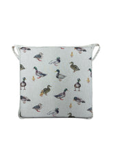 Load image into Gallery viewer, Mallard Ducks Square Tie-On Seat Pads Dining/Patio/Garden/Kitchen