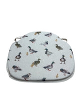 Load image into Gallery viewer, Mallard Duck Large Spindle Back Seat Pads For Garden, Patio, Kitchen, Dining