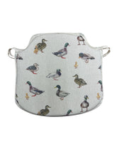 Load image into Gallery viewer, Mallard Ducks Small Spindle Back Seat Pads For Garden, Patio, Kitchen, Dining