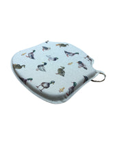 Load image into Gallery viewer, Mallard Ducks Small Spindle Back Seat Pads For Garden, Patio, Kitchen, Dining