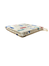 Load image into Gallery viewer, Campervan Square Tie-On Seat Pads Dining/Patio/Garden/Kitchen