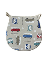 Load image into Gallery viewer, Campervan D-Shaped Seat Pads For Garden, Patio, Kitchen, Dining