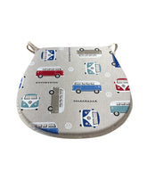 Load image into Gallery viewer, Campervan D-Shaped Seat Pads For Garden, Patio, Kitchen, Dining