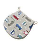 Load image into Gallery viewer, Campervan D-Shaped Seat Pads For Garden, Patio, Kitchen, Dining