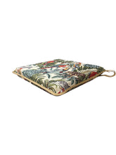Load image into Gallery viewer, Rainforest Natural Tapestry Square Tie-On Seat Pads Dining/Patio/Garden/Kitchen
