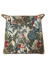 Load image into Gallery viewer, Rainforest Natural Tapestry Tapered Seat Pads For Garden, Patio, Kitchen, Dining