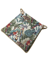 Load image into Gallery viewer, Rainforest Natural Tapestry Tapered Seat Pads For Garden, Patio, Kitchen, Dining