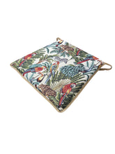 Load image into Gallery viewer, Rainforest Natural Tapestry Tapered Seat Pads For Garden, Patio, Kitchen, Dining