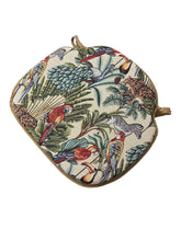 Load image into Gallery viewer, Rainforest Natural Tapestry Large Spindle Back Seat Pads For Garden, Patio, Kitchen, Dining