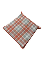 Load image into Gallery viewer, Highland Check Autumn Tapered Seat Pads For Garden, Patio, Kitchen, Dining