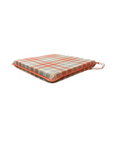 Load image into Gallery viewer, Highland Check Autumn Square Tie-On Seat Pads Dining/Patio/Garden/Kitchen