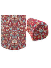 Load image into Gallery viewer, William Red Tapestry Chair/Settee Protector. Chair Backs &amp; Arm Caps