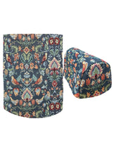 Load image into Gallery viewer, William Navy Tapestry Chair/Settee Protector. Chair Backs &amp; Arm Caps