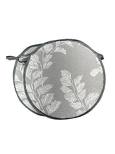 Load image into Gallery viewer, Laura Ashley Waxham Steel Set Of 2 Round Bistro Patio Seat Pads