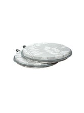 Load image into Gallery viewer, Laura Ashley Waxham Steel Set Of 2 Round Bistro Patio Seat Pads