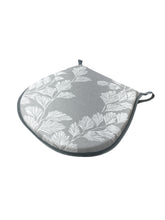 Load image into Gallery viewer, Laura Ashley Waxham Steel D-Shaped Seat Pads For Garden, Patio, Kitchen, Dining