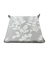 Load image into Gallery viewer, Laura Ashley Waxham Steel Square Tie-On Seat Pads Dining/Patio/Garden/Kitchen