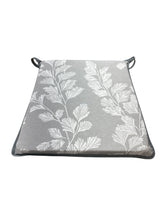 Load image into Gallery viewer, Laura Ashley Waxham Steel Tapered Seat Pads For Garden, Patio, Kitchen, Dining,