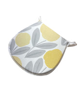 Load image into Gallery viewer, Laura Ashley Serena Sunshine D-Shaped Seat Pads For Garden, Patio, Kitchen, Dining