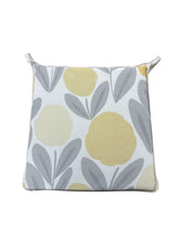 Load image into Gallery viewer, Laura Ashley Serena Sunshine Tapered Seat Pads For Garden, Patio, Kitchen, Dining
