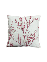 Load image into Gallery viewer, Laura Ashley Pussy Willow Cranberry Cushion/Scatter Cover 16" 18" 20" 22" 24"