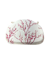 Load image into Gallery viewer, Laura Ashley Pussy Willow Cranberry Large Spindle Back Seat Pads For Garden, Patio, Kitchen, Dining