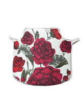 Load image into Gallery viewer, Laura Ashley Rosalie Cranberry Small Spindle Back Seat Pads For Garden, Patio, Kitchen, Dining