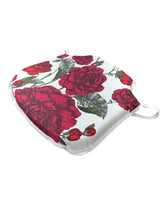 Load image into Gallery viewer, Laura Ashley Rosalie Cranberry Small Spindle Back Seat Pads For Garden, Patio, Kitchen, Dining