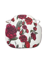 Load image into Gallery viewer, Laura Ashley Rosalie Cranberry Large Spindle Back Seat Pads For Garden, Patio, Kitchen, Dining