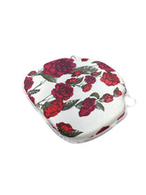 Load image into Gallery viewer, Laura Ashley Rosalie Cranberry Large Spindle Back Seat Pads For Garden, Patio, Kitchen, Dining
