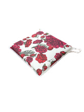 Load image into Gallery viewer, Laura Ashley Rosalie Cranberry Square Tie-On Seat Pads Dining/Patio/Garden/Kitchen