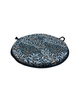 Load image into Gallery viewer, William Morris - Willow Bough Shadow 100% Cotton Round Bistro Seat Pads For Garden, Patio, Bistro, Dining, Kitchen