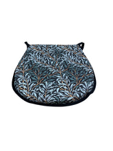 Load image into Gallery viewer, William Morris - Willow Bough Shadow 100% Cotton D-Shaped Seat Pads For Garden, Patio, Kitchen, Dining