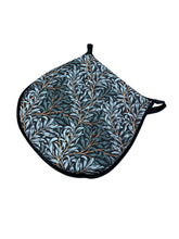 Load image into Gallery viewer, William Morris - Willow Bough Shadow 100% Cotton D-Shaped Seat Pads For Garden, Patio, Kitchen, Dining