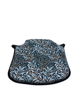 Load image into Gallery viewer, William Morris - Willow Bough Shadow 100% Cotton Small Spindle Back Seat Pads For Garden, Patio, Kitchen, Dining
