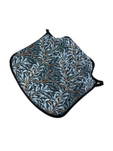 Load image into Gallery viewer, William Morris - Willow Bough Shadow 100% Cotton Small Spindle Back Seat Pads For Garden, Patio, Kitchen, Dining