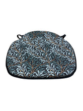 Load image into Gallery viewer, William Morris - Willow Bough Shadow 100% Cotton Large Spindle Back Seat Pads For Garden, Patio, Kitchen, Dining
