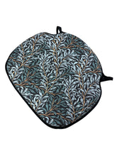 Load image into Gallery viewer, William Morris - Willow Bough Shadow 100% Cotton Large Spindle Back Seat Pads For Garden, Patio, Kitchen, Dining